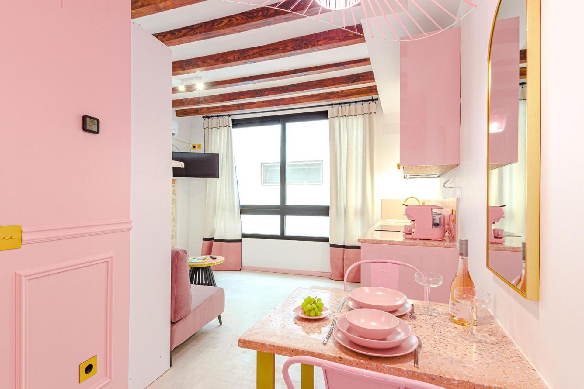 Glamorous Pink Studio In City Center Аліканте Екстер'єр фото
