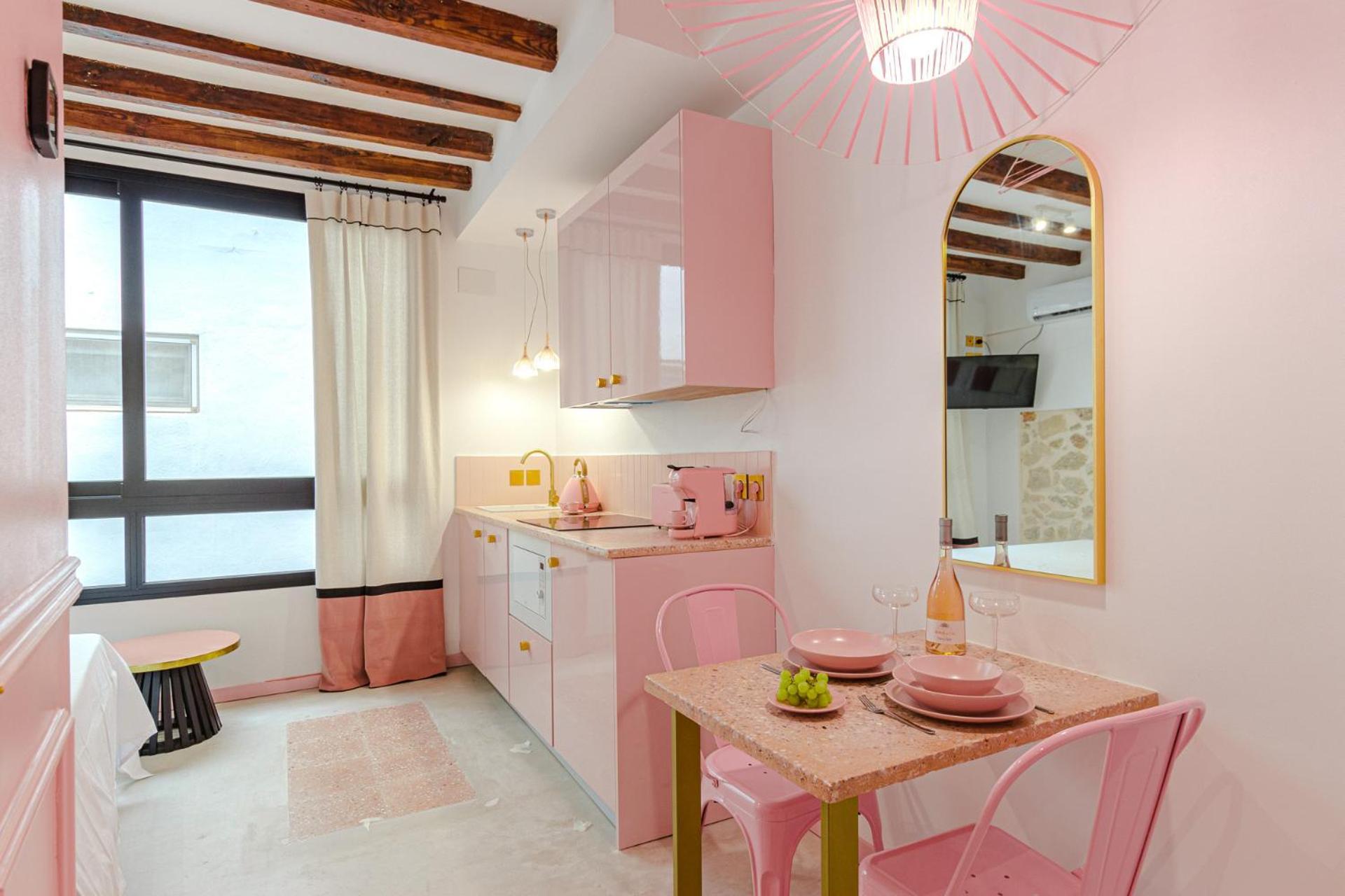 Glamorous Pink Studio In City Center Аліканте Екстер'єр фото